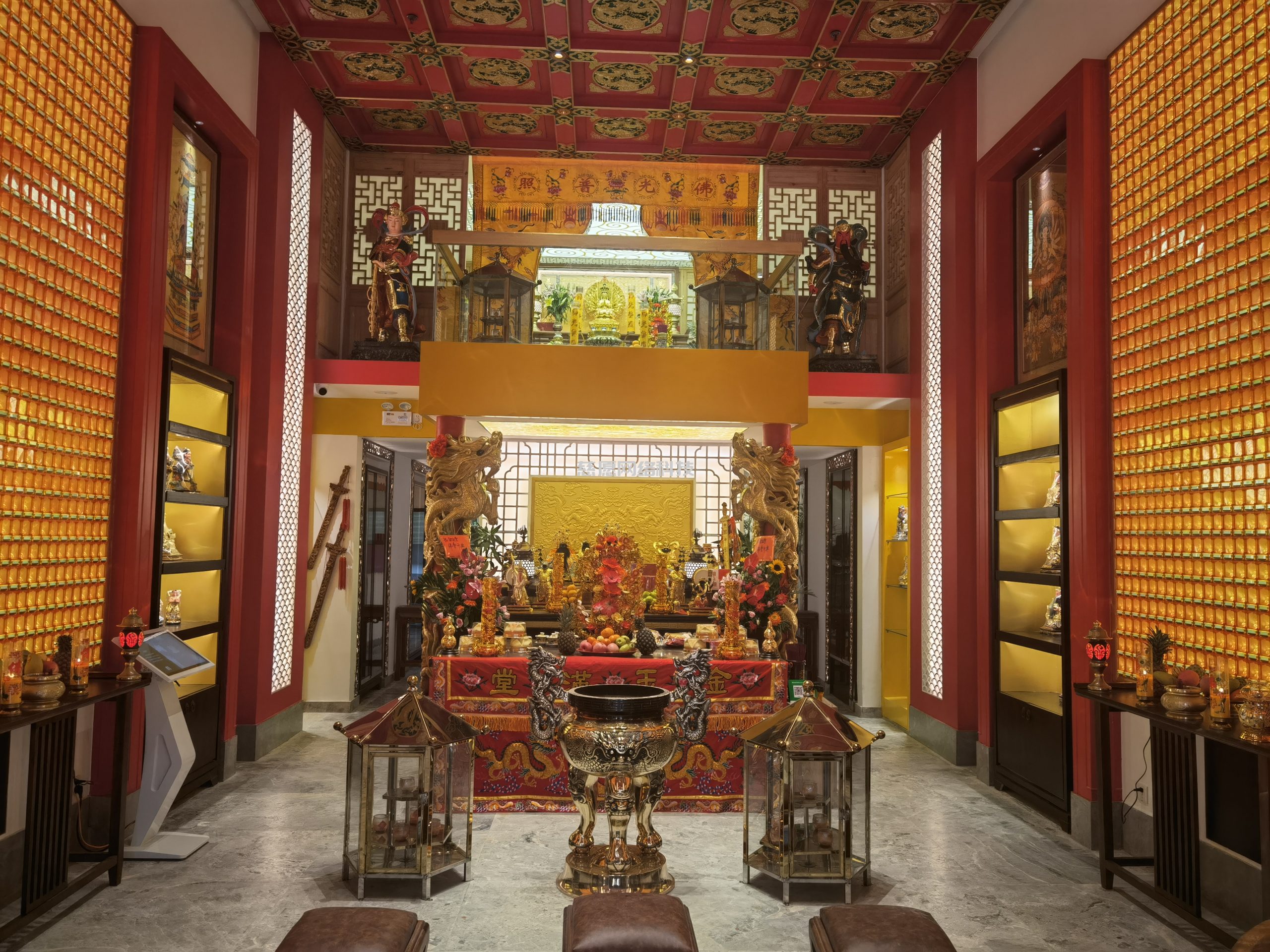 財神殿萬佛墻|上下兩層僅100平，萬神駐蹕，氣勢恢宏！